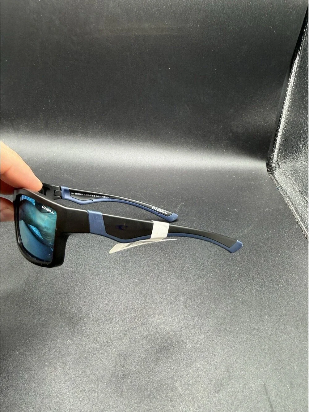 O'Neill Sunglasses Navy Blue Black/Sapphire Polar Lens ONS-SEARCHER-104P-SC